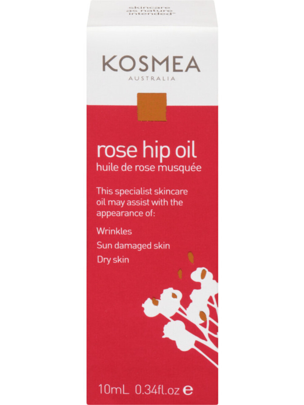 NEW IN BOX Kosmea Rose Hip Oil .34 OZ